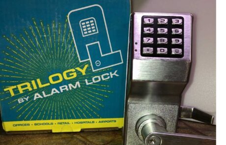 combination alarm lock